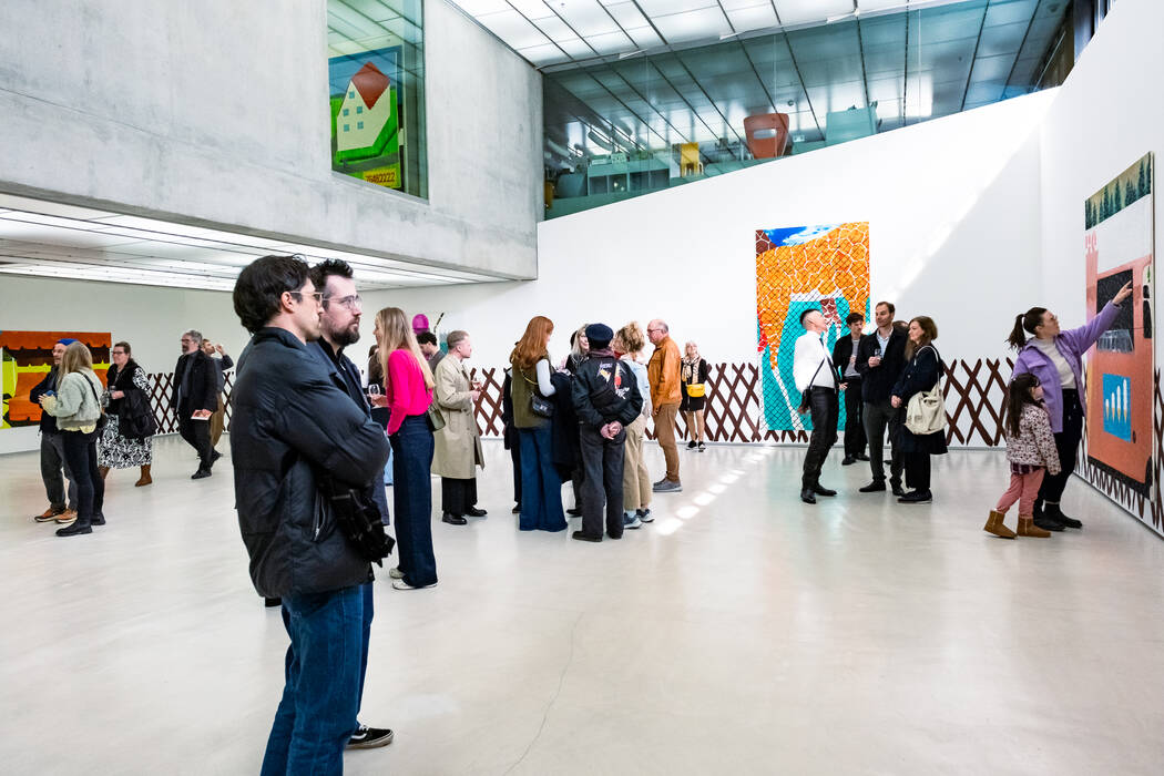 Ausstellungseröffnung der Ausstellung "Parklife" von Carlo Krone