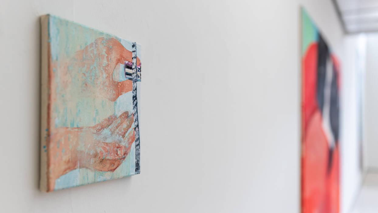 Das Bild "Sweetspot", das der Ausstellung den Namen gab