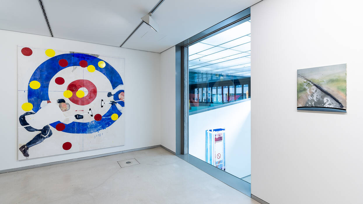 Ausstellung "Sweetspot" - Raumansicht Erdgeschoss